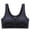 Black, variant on Bras for Women No Underwire Front Button Down Soft Comfort Wireless Bra 2026 Sleeping Bra Blue XXL