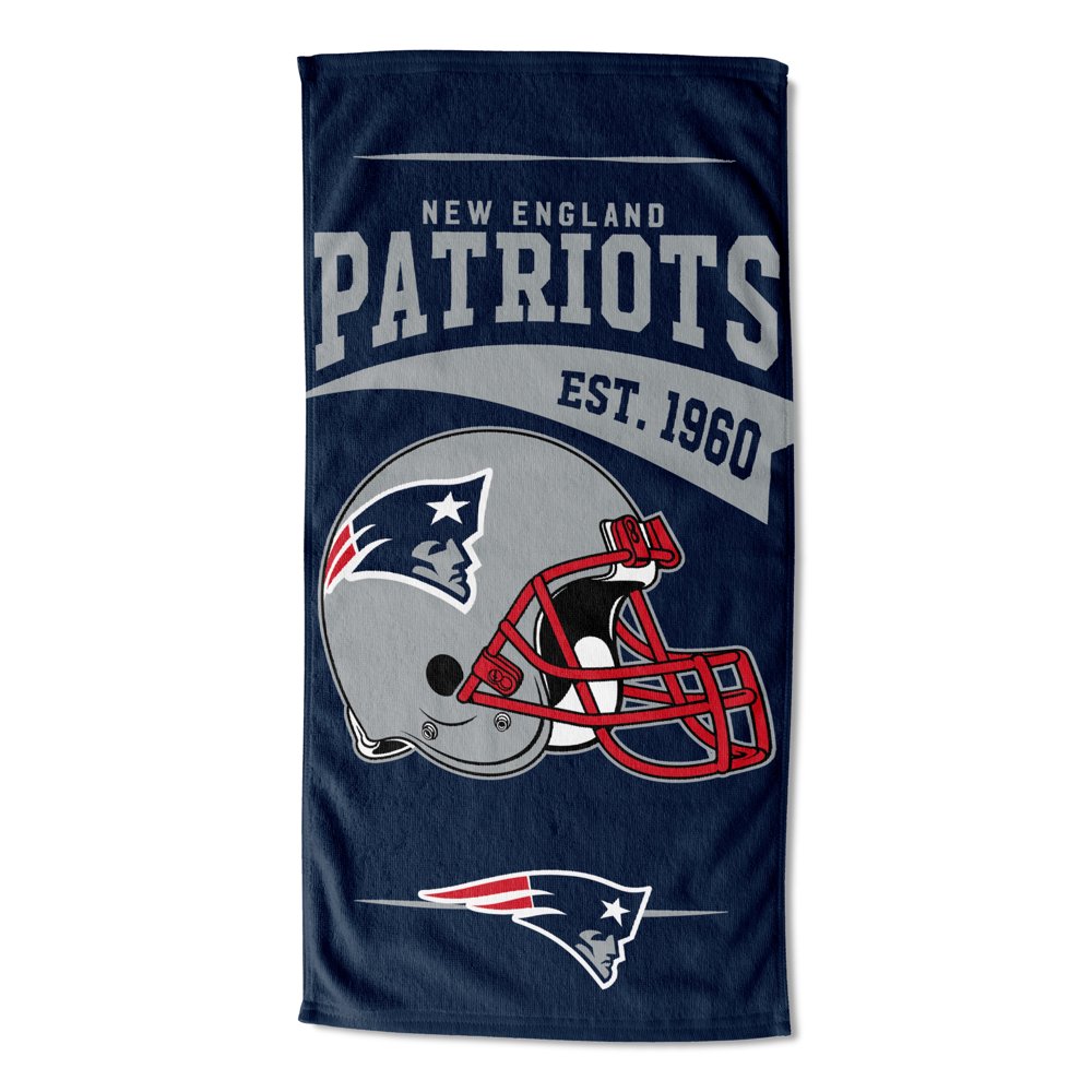 NFL New England Patriots 3 Step Drop Beach Towel, 1 Each