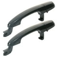 thumbnail image 3 of ECCPP Door Handles Exterior Outside Outer Rear Driver Passenger Side for 2005-2010 for Kia for Sportage Smooth Black(2pcs), 3 of 5