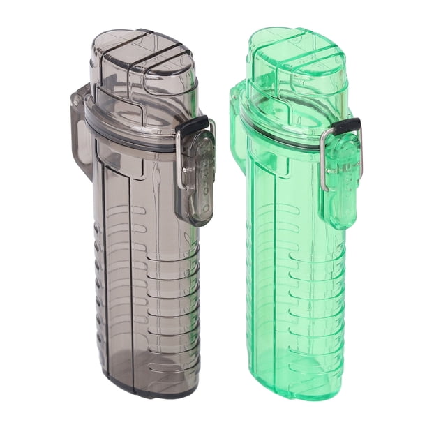 Tubo De Almacenamiento De Bolsillo, Cajas De Bolsillo A Prueba De Agua De Plástico Para Acampar La Caja De Almacenamiento Simple Ligera Y Portátil De La Caja De Almacenamiento De