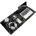 thumbnail image 1 of Large Gaming Mouse Pad with Durable Stitched Edges Rubber Base Big Computer Keyboard Mouse Mat Desk Pad for Home Office Gaming Work cm xcm x.cm, 1 of 7