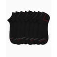 thumbnail image 4 of Calcetines Reebok para hombre, corte bajo, invisibles, negros, paquete de 8, 4 of 7