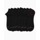 thumbnail image 4 of Calcetines Reebok para hombre, corte bajo, invisibles, negros, paquete de 8, 4 of 7