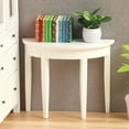 thumbnail image 2 of Occasional Table Half Round Console Table Dollhouse Dining Table Model 1: 12, 2 of 8