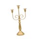 thumbnail image 1 of Candelabros cónicos de Metal, soporte para velas, candelabro romántico para mesa, boda, Halloween, restaurante, de mesa , 3 brazos, 1 of 7