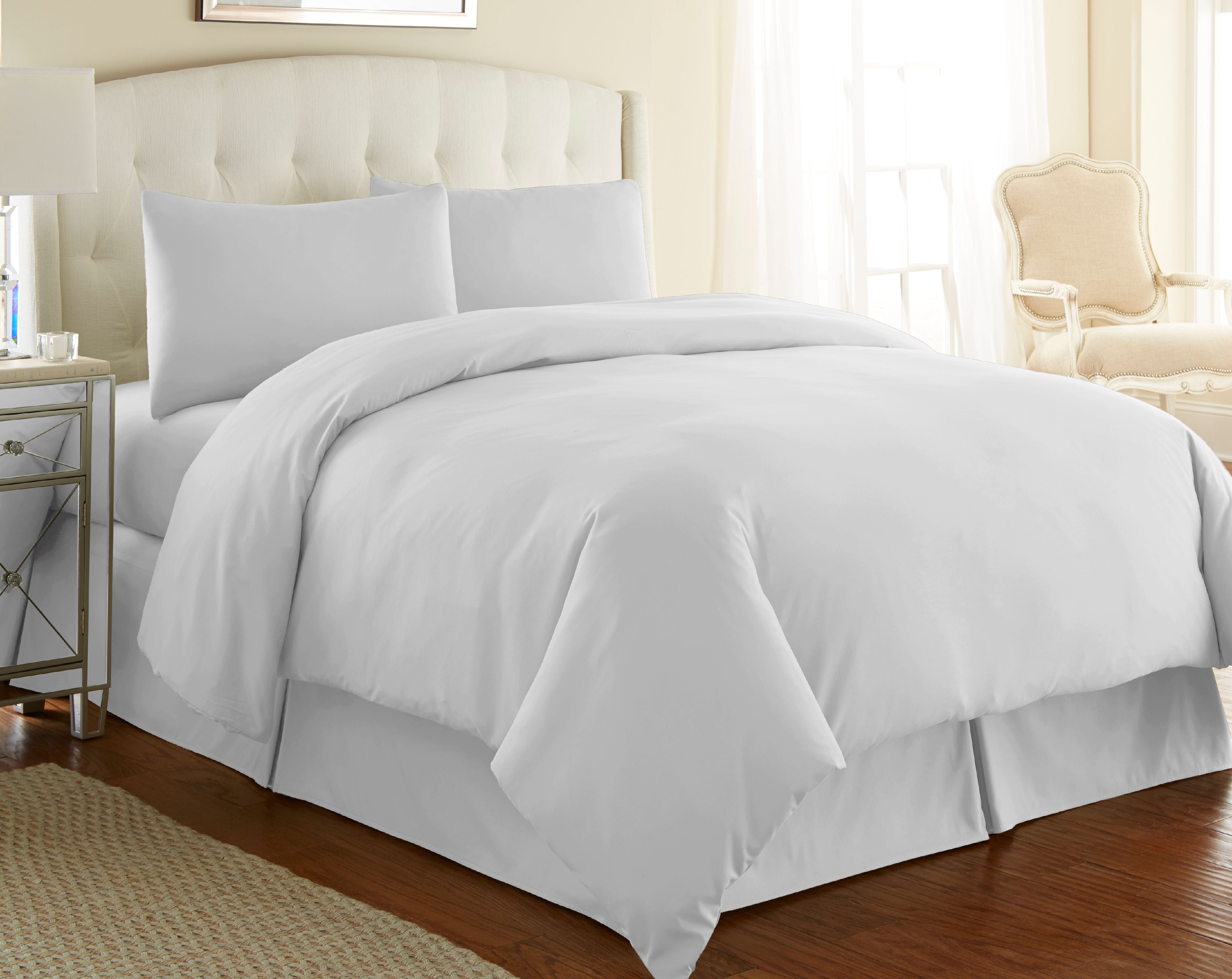 100percent Cotton Sateen Soft and Luxurious Duvet Cover Sets Walmart