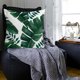thumbnail image 3 of Funda de cojín de lino para decoración del hogar y del coche, funda de almohada con diseño de plantas de la selva tropical estilo A#, 3 of 7