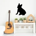 thumbnail image 2 of French Bulldog Dog Silhouette - Beautiful Solid Steel Home Decor Decorative Accent Metal Art Wall Sign, 2 of 3