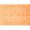 thumbnail image 1 of Ahgly Company Indoor Rectangle Oriental Orange Traditional Area Rugs, 7' x 9', 1 of 4