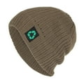 thumbnail image 2 of Dyfzdhu Outdoor Winter Adult Neutral Keep Warm Printing Hats Plush Knitted Woolen Hat Khaki, 2 of 5