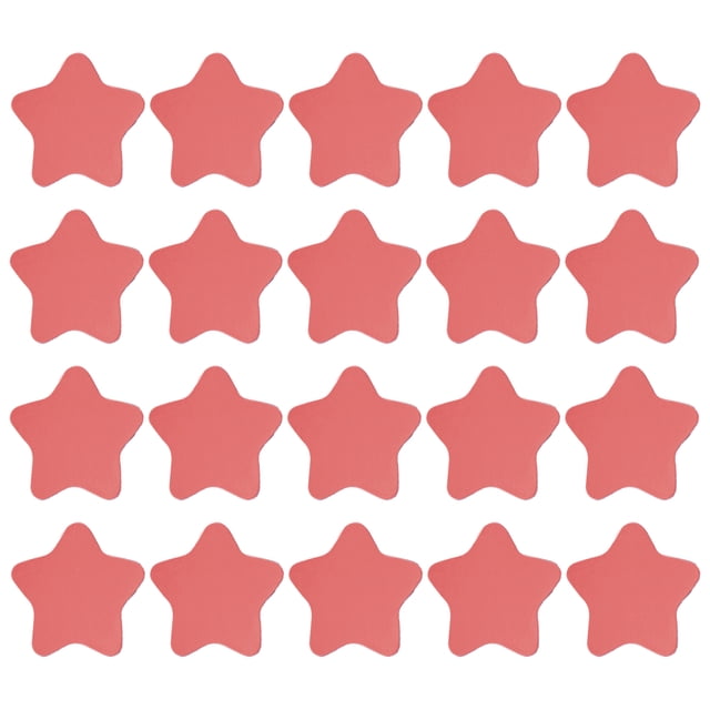 Trayknick 20Pcs/Set Magnetic Sticker Easy to Apply Multifunctional Multicolor Children's Race Stars Whiteboard Magnet Party Supplies