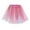 Pink, variant on Women's Multicolor Skirt Candy Color Half Body Puff Petticoat Small Short Skirt for Fashion Lovers