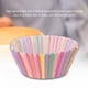 thumbnail image 5 of Papel para moldes para magdalenas, 100 unidades de mini moldes para magdalenas, mini moldes redondos para pasteles y muffins, taza True Excellence, 5 of 8