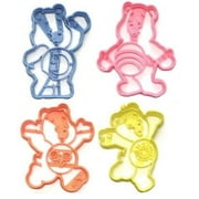 Care Bears Bedtime Cheer Friend Funshine Set Of 4 Cookie Cutters USA PR1573
