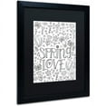 thumbnail image 2 of Trademark Fine Art "Spring Love" Canvas Art by Elizabeth Caldwell, Black Matte, Black Frame, 2 of 4