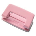 thumbnail image 3 of Double Hole Punch, 6mm Professional Ergonomic Design Desktop Paper Punching Tool for  Cardstock Binder or Paper, 3 of 8