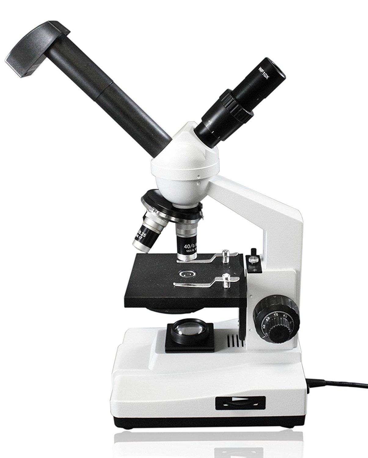 Vision Scientific Dual View Compound Microscope, 10x WF & 20x WF