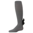 thumbnail image 2 of MeMoi  Herringbone Bow Back Tights - Girls - Female, 10-12, Black, 2 of 3