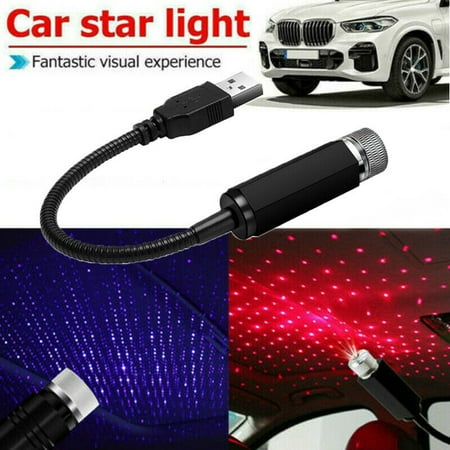 

Plug and Play Night Light USB Car Ceiling Roof Light Romantic Lamp Home Decor