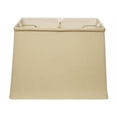 thumbnail image 5 of 18" Pale Brown Throwback Rectangle Linen Lampshade, 5 of 5