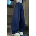 thumbnail image 4 of Girls Casual Cargo Jogger Pants With Curved Hem Athletic Wide Leg Trousers For Youth Comfortable Everyday Fashion Wear Tween Kids Summer Soft Comfy Cute Basic Pants, 4 of 7
