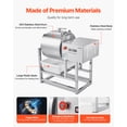 thumbnail image 6 of VEVOR Commercial Meat Tumbler Marinator, 40L Vacuum Tumbler Marinating Machine with Bidirectional Rotation and 3-Speed, Stainless Steel Vacuum Curing Machine for Chicken Pork Fish, Steak House, 6 of 9