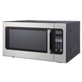 thumbnail image 2 of Magic Chef MC2211MS 2.2-cu. ft. 1,200-Watt Countertop Microwave with Sensor Cook, Silver, 2 of 6