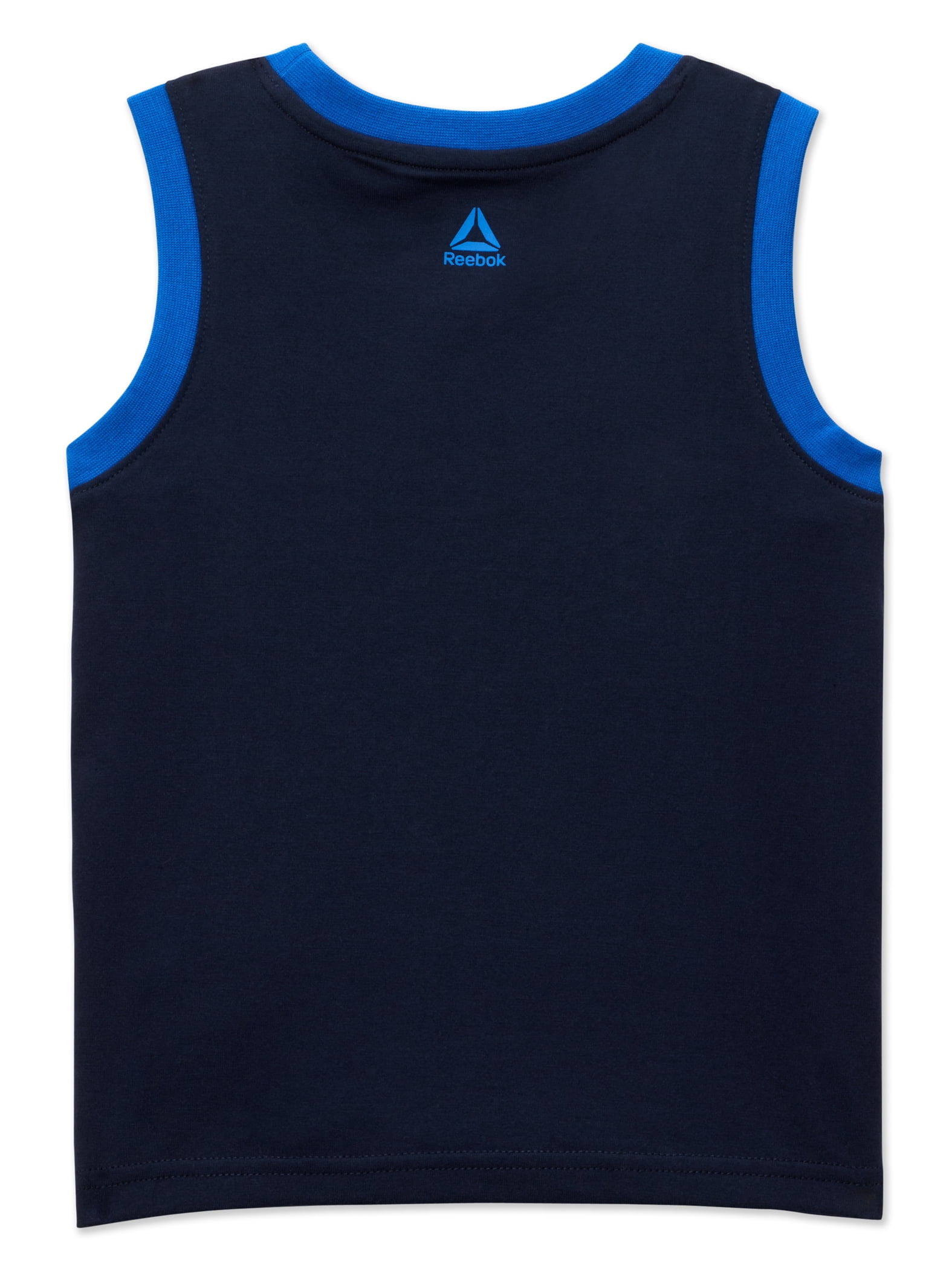 Reebok Baby and Toddler Boy T-Shirt, Tank Top, and Shorts Outfit Set, 3-Piece, Sizes 12M-5T