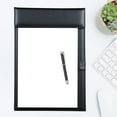 thumbnail image 3 of A4 Dossier de Presse-Papiers PU Cuir Fournitures de Bureau - Multicolore, Noir, 3 of 5