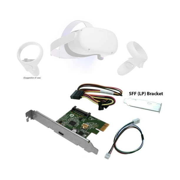 USB-C 3.1 PCI-E Data Link Card For VR Headsets 10Gbps USB C Port Walmart.com