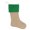 B, variant on VerPetridure Diy Simple Imitation Linen Composite Christmas Socks C1 Christmas Decorations Stockings 17 Inches Xmas Fireplace Hanging Stockings Gifts