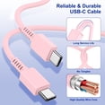 thumbnail image 2 of Super Fast Charger with Type C Cable 10ft , 2Pack 45W USB C Wall Charger Block Adapter and Android Phone Charger Cord for Samsung Galaxy S26 S25/S24 Ultra/S24/S24+/S23 Ultra/S23/S22 Ultra/S22/S21, 2 of 7