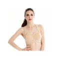 thumbnail image 3 of Women Cozy Seamless Wire Free Bras Stretch Mesh Fitness Bra for Yoga Gym Workout Running, 3 of 7