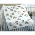 thumbnail image 2 of Bucilla Stamped Cross Stitch Baby Quilt Top 34"X43"-Alphabet Dreams, 2 of 2