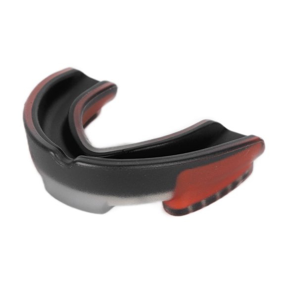 Protector bucal para adultos jóvenes, protector bucal de doble color para fútbol, protector bucal MMA, rendimiento de primer nivel