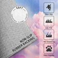 thumbnail image 2 of 3x5 Rug, Cloud Door Mat Washable Non Slip Soft for Entryway, Girls Pink Purple Rug, Kids Nursery Cute Carpet, Cloud Home Decor & Gifts, 2 of 7