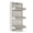 White, variant on 3 Tier Metal Shoe Cabinet with Cover Durable Shoe Storage Organizer for Entryway/Hallway, White