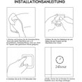 thumbnail image 3 of Handtuchhalter Bad Ohne Bohren Handtuchstange Selbststicked Handtuchring Edelsta, 3 of 5