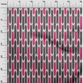 thumbnail image 3 of oneOone Viscose Chiffon Pink Fabric Geometric Sewing Fabric By The Yard Printed Diy Clothing Sewing Supplies 42 Inch Wide, 3 of 4