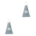 thumbnail image 1 of serony Tablier Cuisine Imperméable à l'Huile Tablier de Cuisine Femme Adulte Robe chef Taille Gris Arbre 2Set, 1 of 6