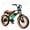 Black & Brown, variant on Spark Electric Bike for Adults, 1500W Peak Motor Over 28 MPH(Unlock to 35MPH) EBike, 20" Fat Tires with Dual Suspension & Brakes Motorcycle Black & Brown