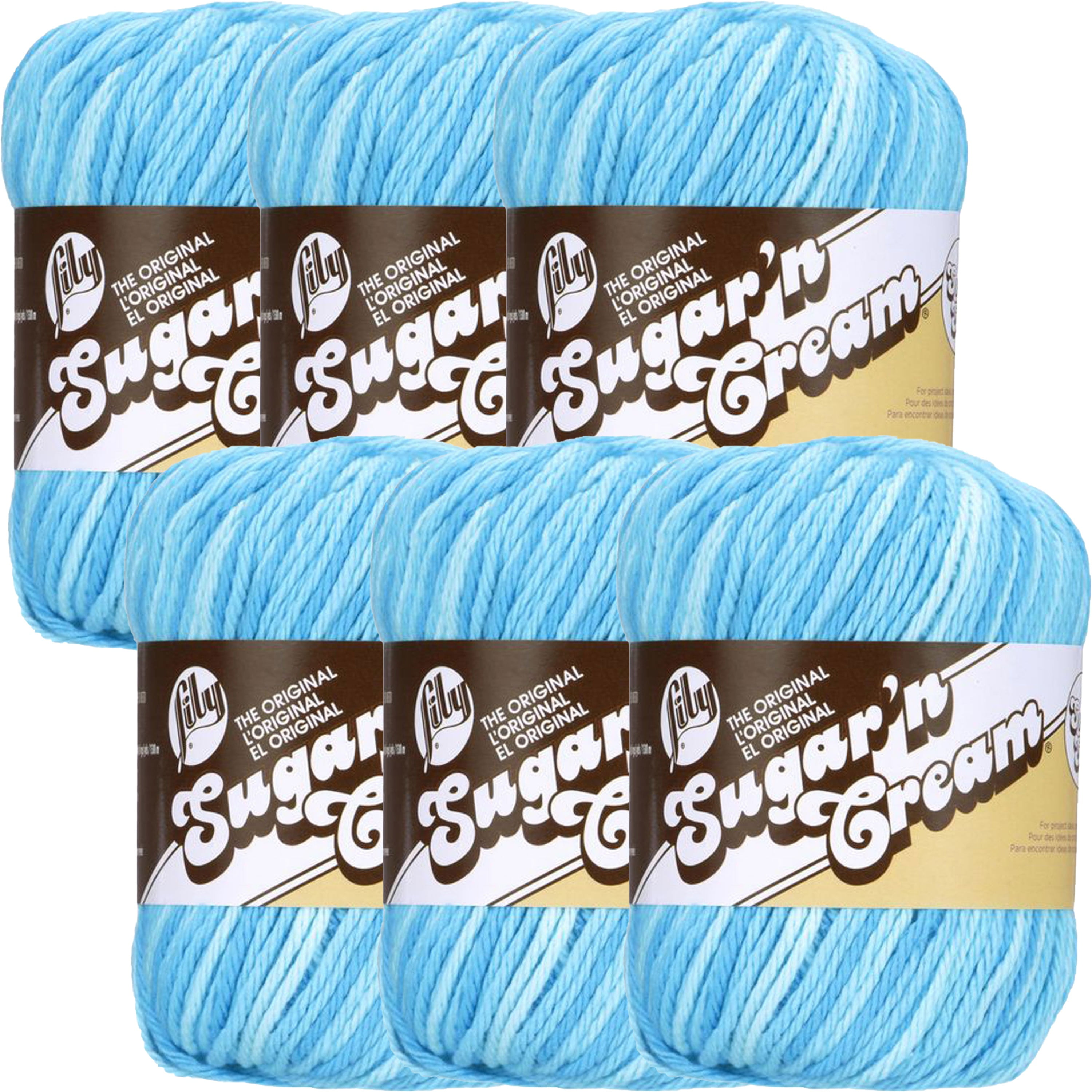 Swimming Pool Spinrite Sugar/'s Cream Yarn Ombres Super Size