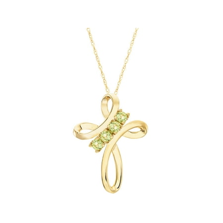 Keepsake Personalized Family Jewelry Hope Birthstone Pendant available in Sterling Silver, 10kt and 14kt Yellow and White Golden