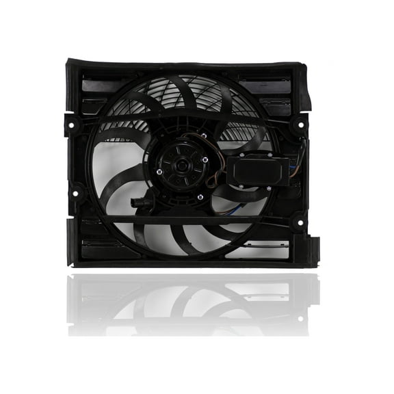 A/C Condenser Fan Assembly - Pacific Best Inc. Fit/For BM3020101 99-01 BMW 7-Series 8/12Cy, 00-03 Z8 Fits select: 1999-2001 BMW 740, 1999-2001 BMW 750