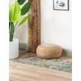thumbnail image 3 of Rugs.com Calypso Collection Rug – 12 Ft Runner Aqua Medium Rug Perfect For Hallways, Entryways, 3 of 9