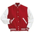 thumbnail image 1 of Varsity Veste m Écarlate/blanc, 1 of 1
