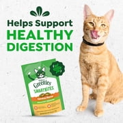 (4 pack) Greenies Feline Smartbites Chicken Flavor Healthy Indoor Cat Treats, 2.1 oz Pack