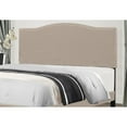 thumbnail image 4 of Hillsdale Furniture Kiley Upholstered Arched King Headboard with Nailhead Trim, Fog, 4 of 4