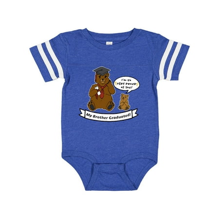 

Inktastic I m So Very Proud Of You-My Brother Graduated Bears Gift Baby Boy or Baby Girl Bodysuit