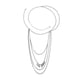 thumbnail image 4 of Lady Shoulder Chain Multilayer Upper Arm Pendant for Festival prom 2pcs Yuyangstore Cadena del cuerpo, 4 of 9